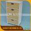 4 Drawers Wooden Cabinet Storage Design
