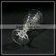 Crystal clear glass wine cup goblet glass stemware wholesale