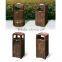 Metal Public Dustbin for Hotel Garden Park Hospital Airport School