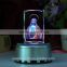 Catholic gifts wholesale laser engraving crystal jesus craft