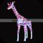 Festival decorative lighting christmas led ice eagle sculpture animals lights