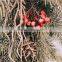 man-made artificial Christmas tree hand-made white color fake christmas tree