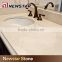 China polished bathroom precut crema marfil marble countertop
