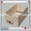 high quality wood material Cheap and disposable flower crate type wooden flower box