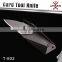 Plastic Folding Knife Survival Tool with stainless steel blade