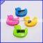 One hole plastic duck shaped novelty cartoon pencil sharpener