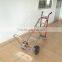 folding aluminium hand trolley with noseplate extension 4-in-1 hand truck