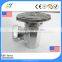 Brass angle stop valve with compression nut