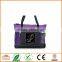 Custom Rhinestone Initial Tote Bag Green