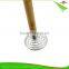 ZY-C1032 spring coil whisk spring egg whisk 9 inch rubber wood handle french whisk with ball shape wire head