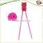 Safe melamine pig shape pink chopstick For Kid