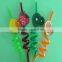 Fancy and fashion wedding plastic wild animal straws