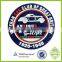 Eco-friendly rubber custom made iron on patches silicone logo patch