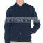 botton front design navy blue custom jacket for men made in China factory