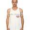 Mens custom bodybuilding stringer vest with pocket