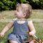Little Girls new model top dress 100 cotton clothing custom Newborn Baby Girls sleeveless clothes
