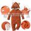 wholesale new cute infant baby toddler humpsuit hooded romper