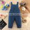 Wholesale Infants Jeans Cute Overalls Children Denim Overalls Baby Fashion Strap Jeans