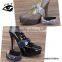 5 Colors Patent Leather Bowknot Shoe Lace For Shoe Decorations