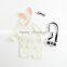 B22237A Infant cute Little rabbit ear Baby Hooded knit clothes set