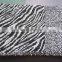 New Winter Zebra Houndstooth Pattern Acrylic Scarf