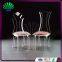 Manufacturer Wedding Chair Acrylic Dining Chair Fabric Cover Chair