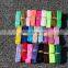 stock colored 5/8'' shiny fold over elastic band