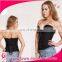 Sexy Black TOP Lace up Back Lingerie Steel Boned Corset