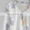 women slim girl long sleeve chiffon serene boho floral white top blouse