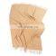 luxury romantic fashionable double side lambs wool stock blanket tassel shawl