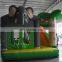 Palm tree with Elephant Cartoon Commercial Inflatable Bouncer Combo for Kids On Sale
