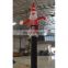 inflatable danncer santa claus for outdoors christmas decoration giant 3-8m tall