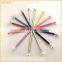 Colorful pearl crown ball point pen Crown ball point pen