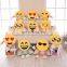 Factory Wholesale cheap Emoji smiling face plush toys for vending