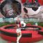Football Shape Mechanical Football With Red Inflatable Background Commercial Mechanical Soccer