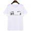 spring summer 2016 fashion embroidered eye blink short sleeves 100% cotton soft t shirts