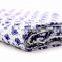 Indian 2017 Throw Blanket Twin size Kantha Quilt Bed cover Flower Design Indigo Blue Kantha Quilt Hand Quilted