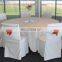 Hot Sale Spandex Cross Ruffle Back Banquet Chair Cover