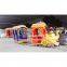 Zhongshan amusement theme park equipment electric train Rail train Zooland Elephant outdoor playground, kiddie rides