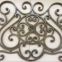 Wrought iron ornaments/ wrought iron elements/ wrought iron spearhead
