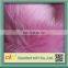 pink blue faux fur trim long pile hair fake fur for women coat