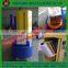 Cylindrical stretch film wrapping packaging machine/Airport Special Luggage Wrapper/Plastic film wrapping machine