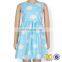 Tiny Flower Sleeveless Dress Baby Cotton Frocks Designs Little Girl Model Top 100