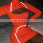 New Trendy Women's Reflective Ribbon Skirt Suit New Front Hollow Sexy Two-piece Suit Set