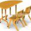Kindergarten Furniture Crescent-shaped Children's Plastic Table and Chair