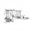 Dhz Fitness More Functional Indoor Exercise Equipment 7 Multi Station Gym