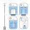 Stainless Steel Liquid Sampler for Food Chemical  Industry