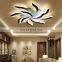 Wholesale Luxury Adjustable Two Colors Metal Modern Ceiling Light Led Acrylic Chandelier