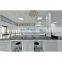 Biotechnology chemical laboratory steel worktable h-frame lab work bench