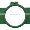 High quality Tajima Green Plastic Embroidery Hoops Frames TA312 with Arm Width 360mm Industrial Tubular Frames